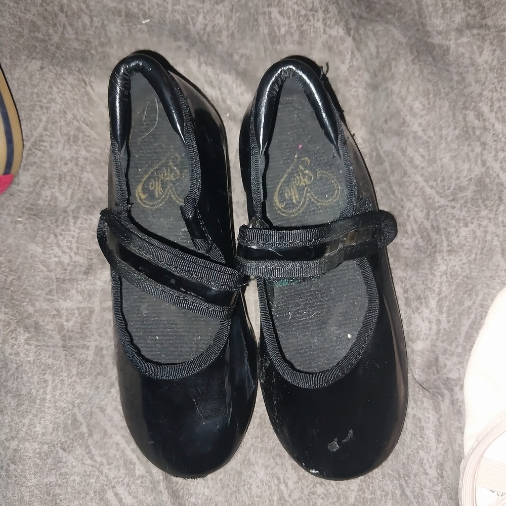 Stella & Dot Black Kids Dress Shoes